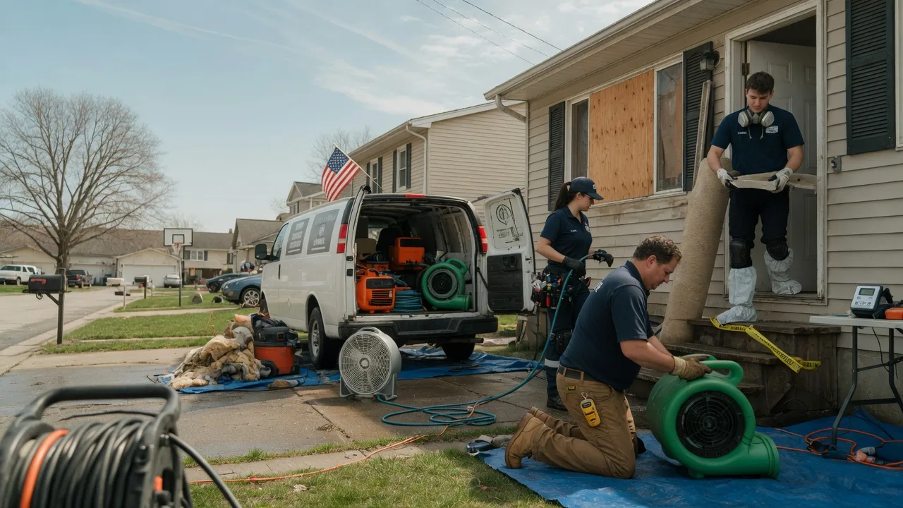Water Damage Restoration in Happy, KY near me